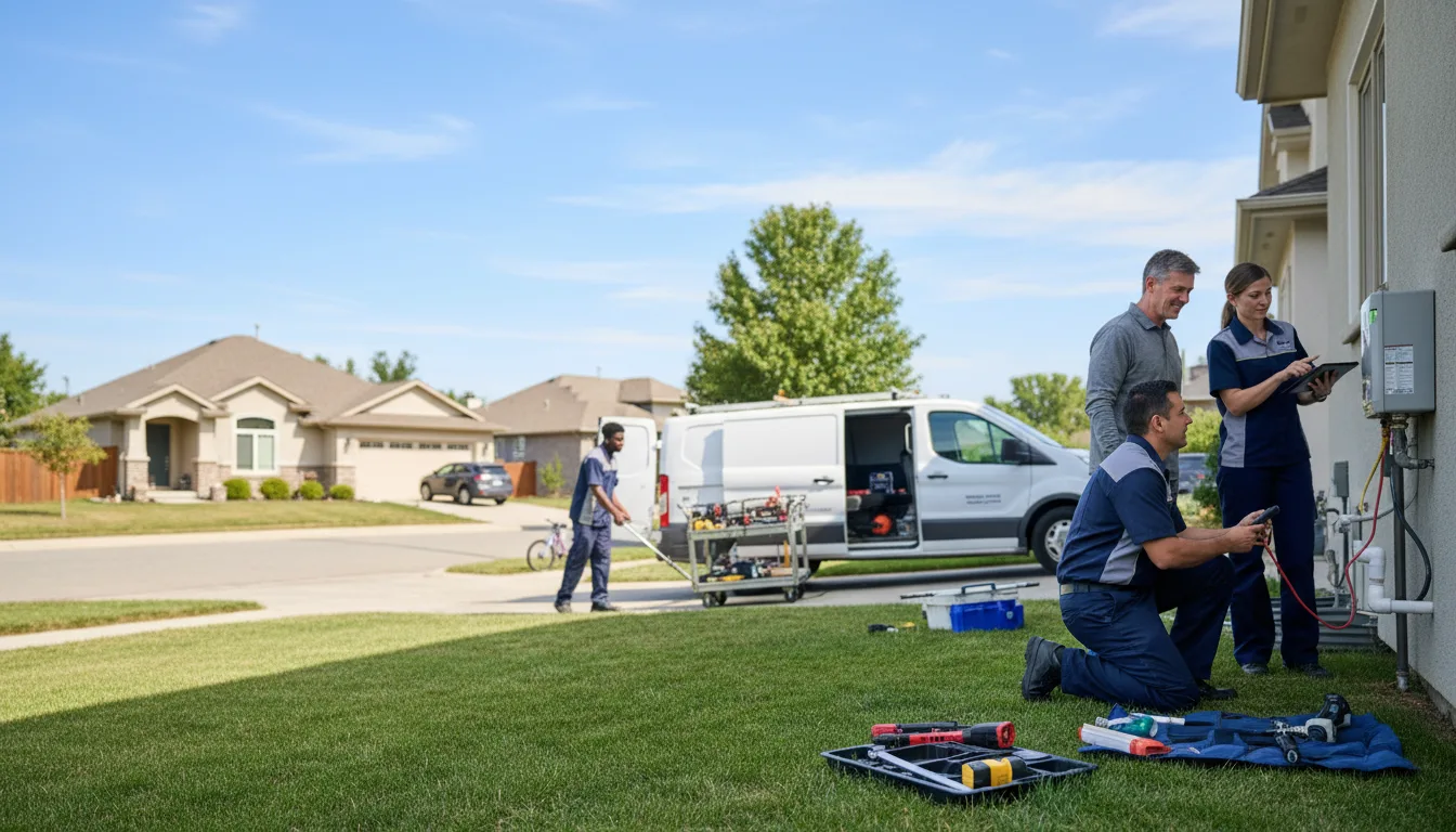 Tankless water heater service in Georgetown, KY